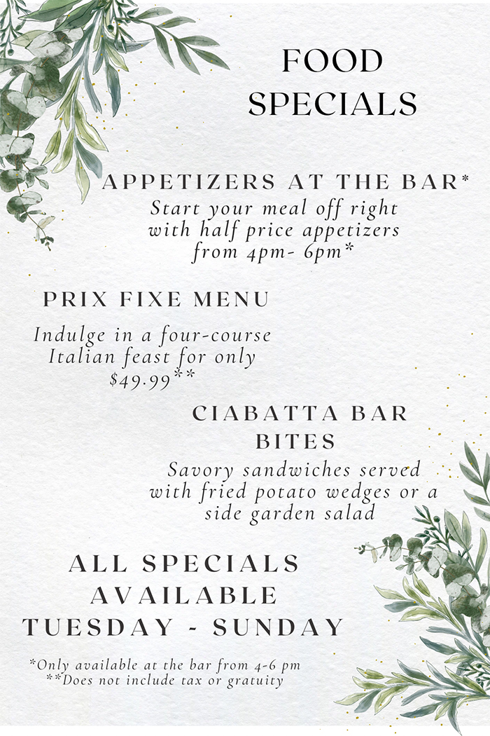 food specials